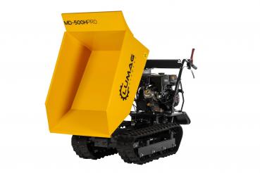 Lumag MINI-RAUPENDUMPER mit KIPPHYDRAULIK & STANDPLATTFORM MD-500HPRO